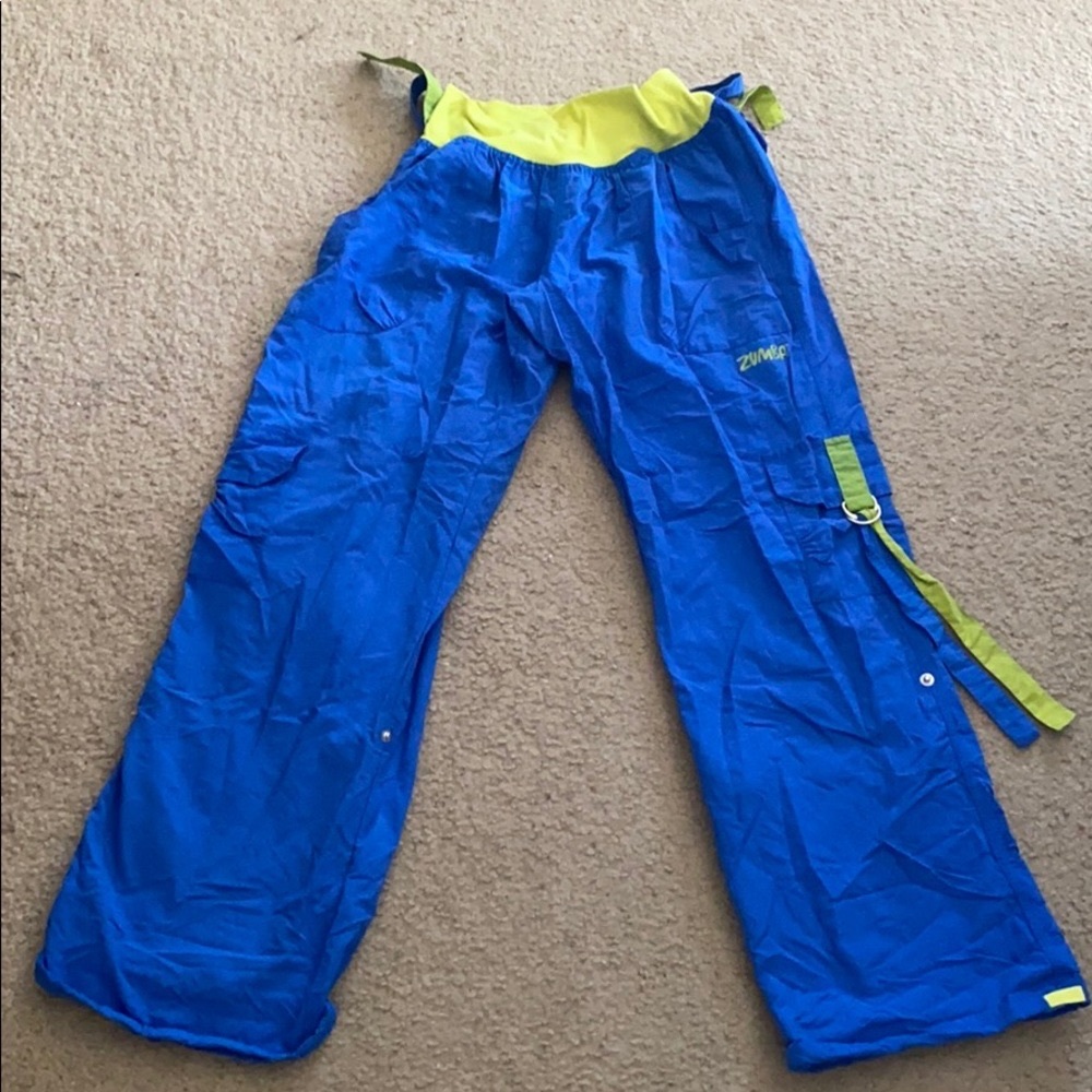 Zumba cargo pants and matching racer back tank